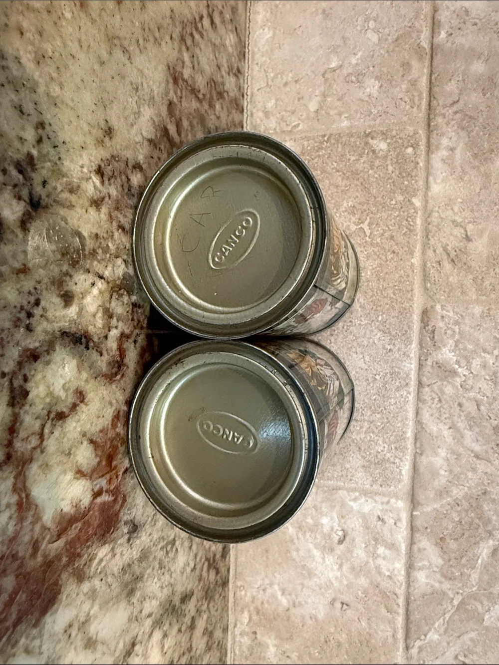 Vintage CANCO National Archives Washington DC Declaration of Independence Tin Co